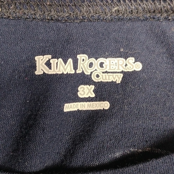 Kim Rogers Curvy women's top size 3X - Picture 2 of 8